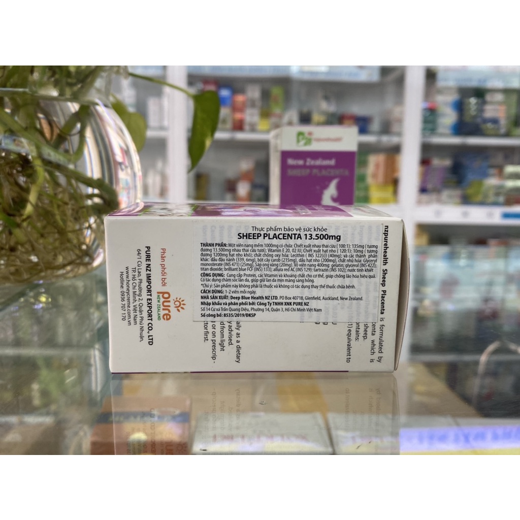 - VIÊN UỐNG NHAU THAI CỪU SHEEP PLACENTA NEW ZEALAND H30v