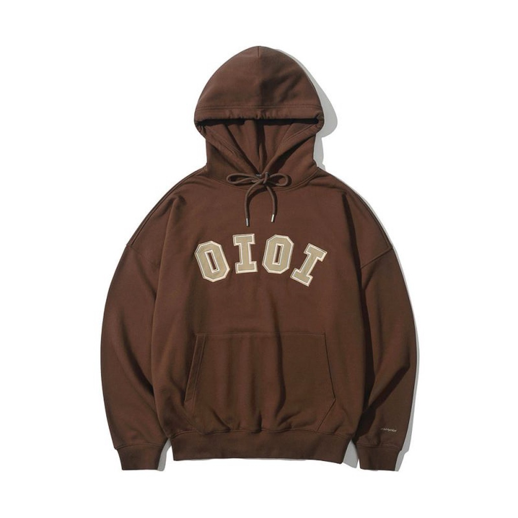 Áo Hoodie OIOI Signature Nỉ Unisex Hàn Quốc Nhiều Màu