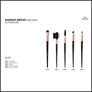 Cọ mày đầu cứng VACOSI - BR05