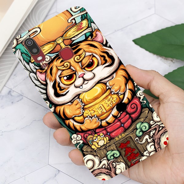 Dán Skin điện thoại hinh Mèo Thần Tài, Cho Iphone 6/ 7/ 8/ X/ XS/ XS Max/ 11/ 11 Pro Max Và Các Dòng Máy Android