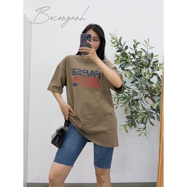 Áo Thun Papse AH125 Mác 3158 Form To Rộng Unisex Hàng Quảng Châu Loại 1