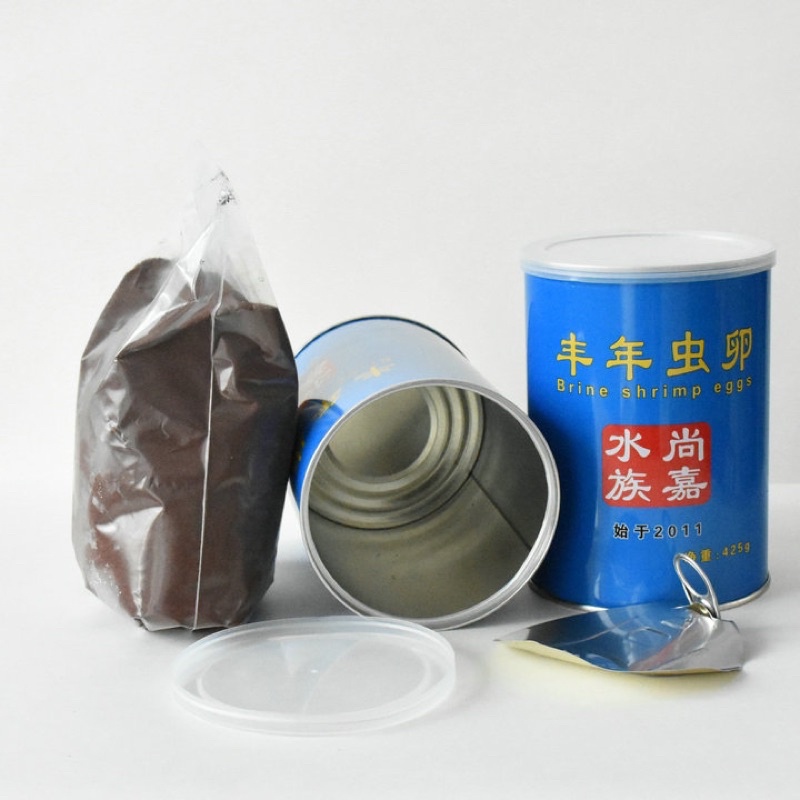 🐠🐠🐠 Trứng Artermia Lon Xanh 50G | Thức ăn Artermia sinh khối cho cá con cá Guppy 7 màu beta