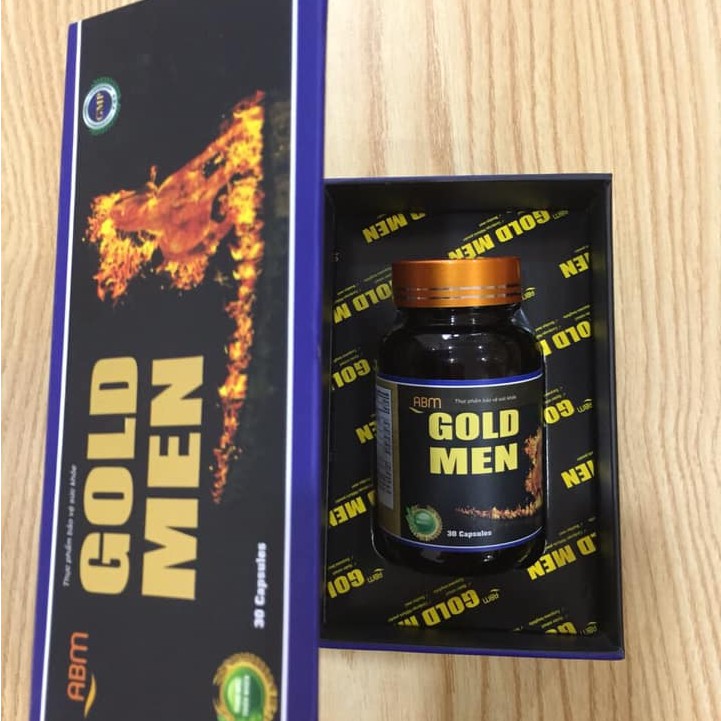 ABM Goldmen – Hỗ trợ tăng cường sinh lý nam (lọ 30 viên)