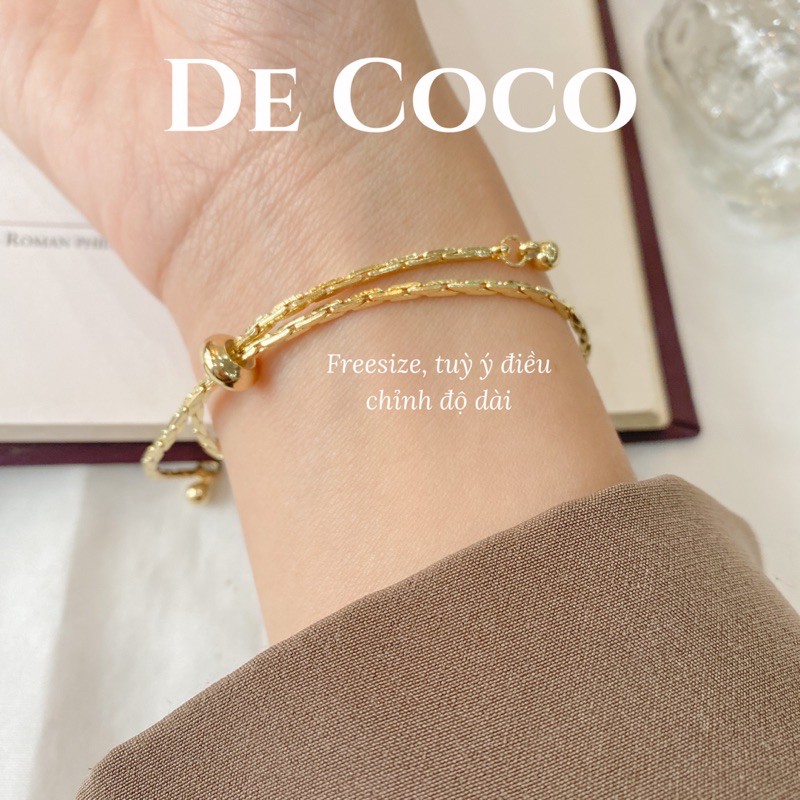 Vòng tay nữ, lắc tay gold bar De Coco decoco.accessories | BigBuy360 - bigbuy360.vn