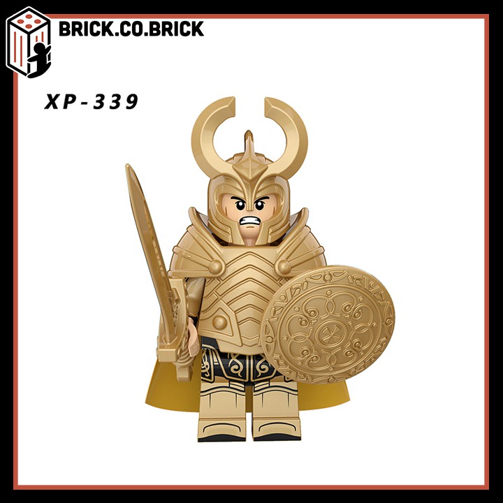 Đồ chơi lắp ráp minifigure và non lego - Mô hình MCU Thor's Asgardian Warriors, Berserkers- Hela Undead Soldiers- KT1044