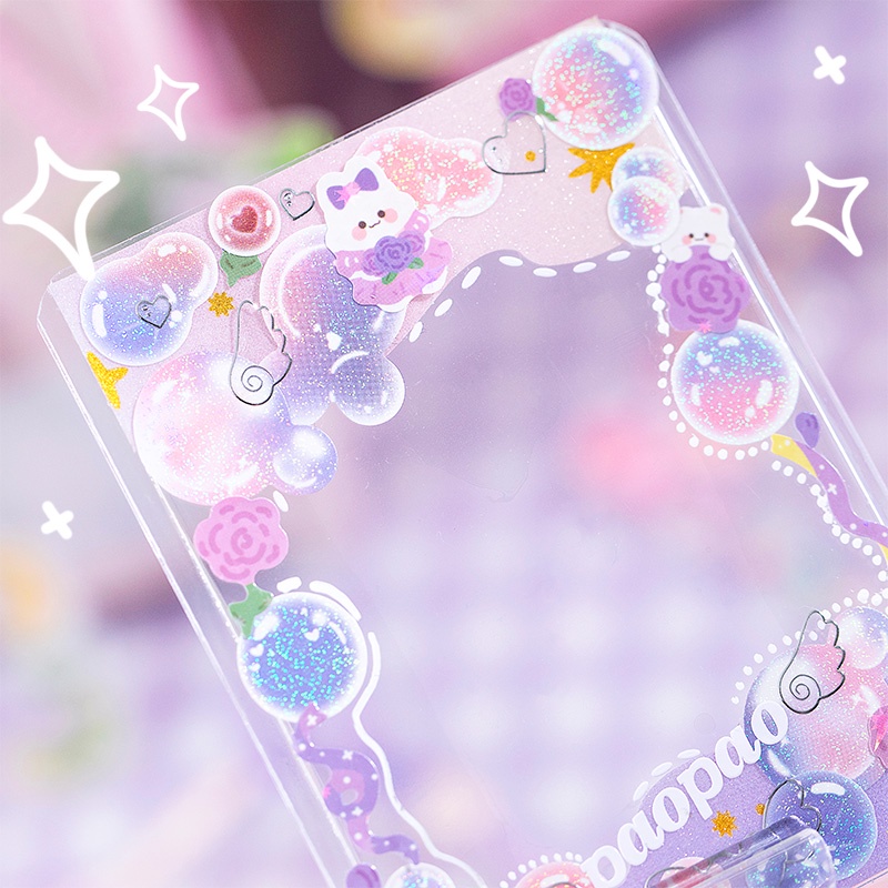 Bộ 50 Miếng Dán Trang Trí Sổ Tay Họa Tiết Hoạt Hình Dễ Thương