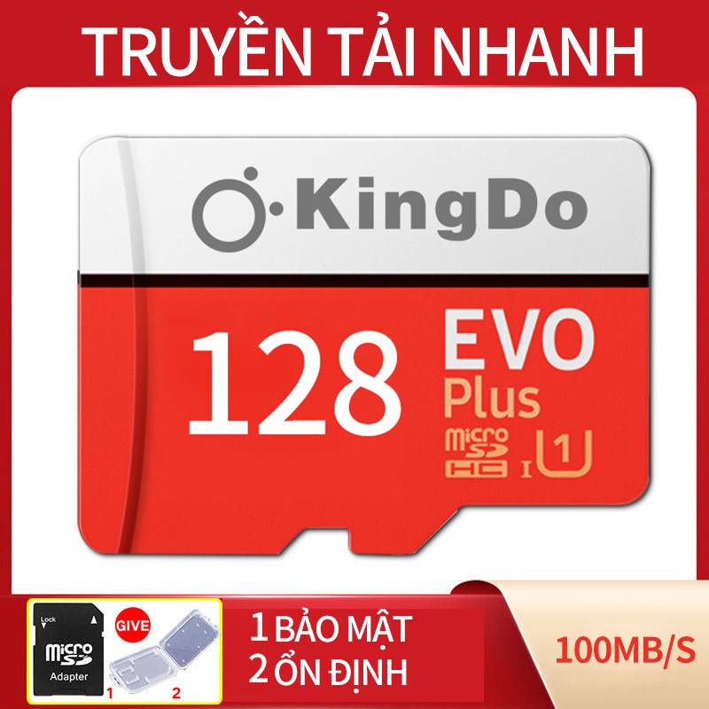 【Tai nghe bluetooth miễn phí】Thẻ nhớ Micro Sd cấp 10 tốc độ 100mb / S Tf U3 4k  128GB 64GB | BigBuy360 - bigbuy360.vn