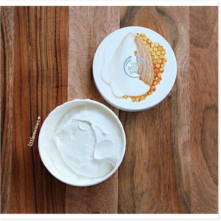 [Mã giảm giá mỹ phẩm chính hãng] Bơ dưỡng thể The Body Shop Body Butter- Almond Milk & Honey 200 ml