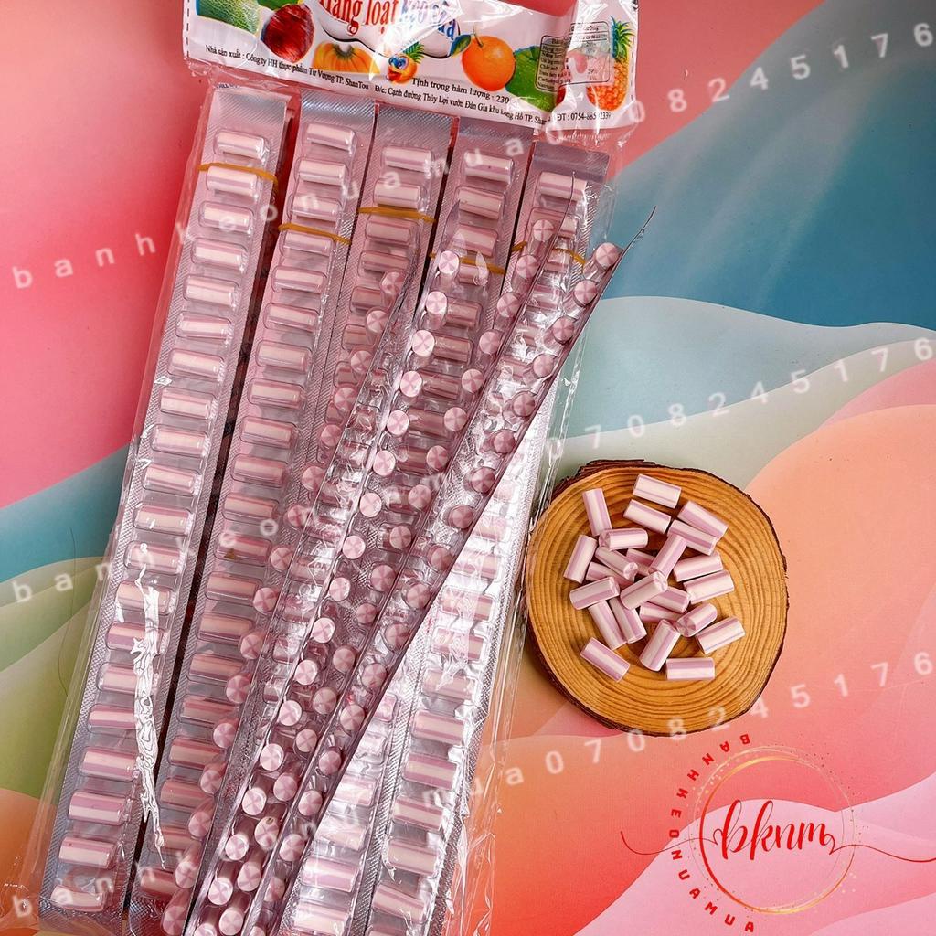 Sỉ- Lốc 20 dây kẹo dẻo sữa khoai môn Hongkong dây 20 viên 12gam