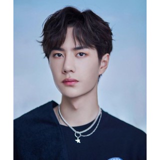 (2 mẫu) Dây chuyền hình học, ngôi sao giống Vương Nhất Bác Wang Yibo