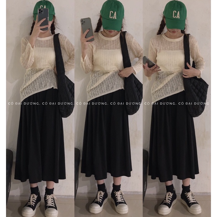 áo len mỏng cổ tròn 70118