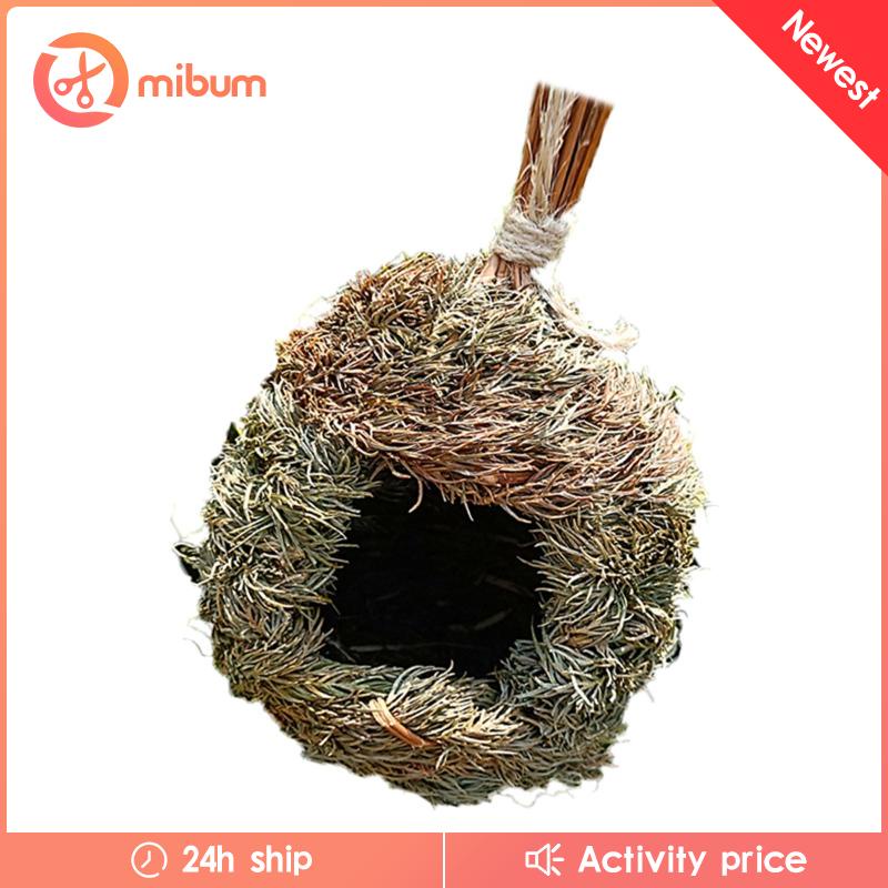 Tổ Chim Bằng Cỏ Dệt Thủ Công Bền Bỉ Treo Cửa Sổ / Ngoài Trời / Chim Ruồi