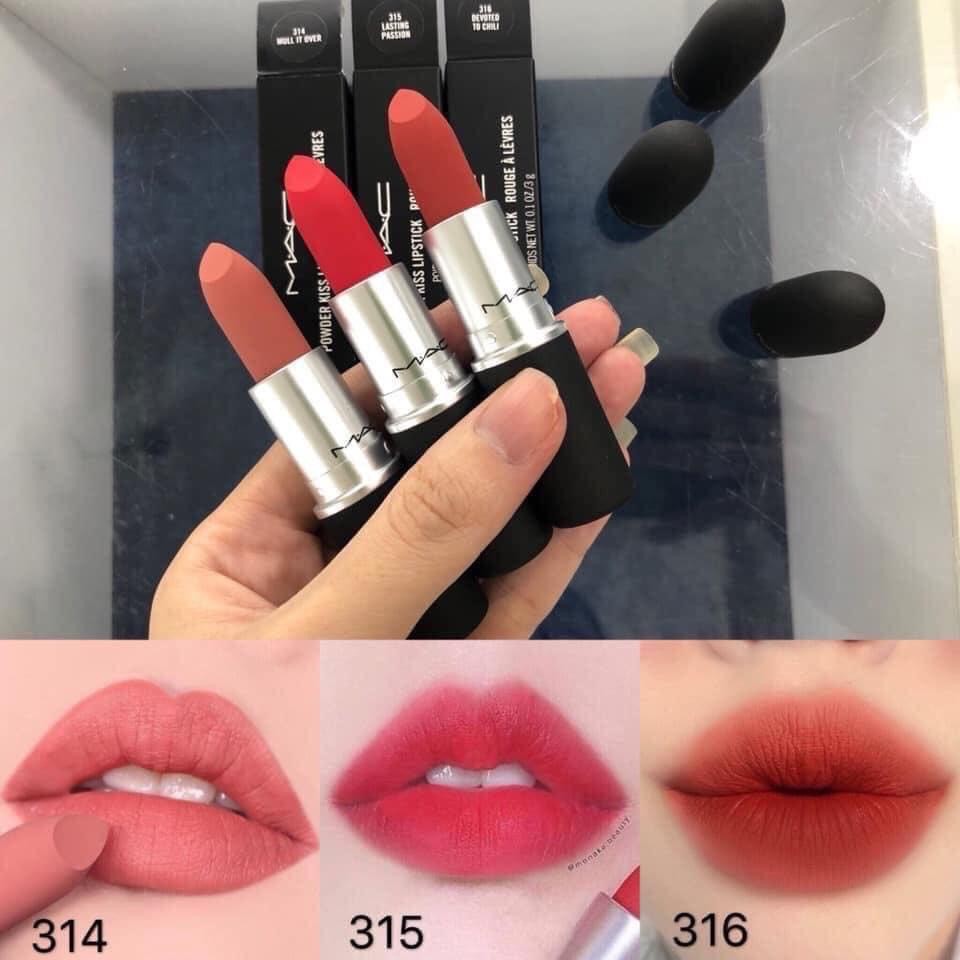 Son M.a.c MAC Full Size Bản Matte, Powder Kiss | BigBuy360 - bigbuy360.vn