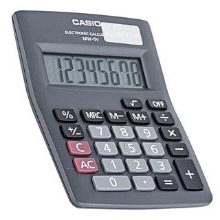 Máy tính CASIO MW5V-BK Chính Hãng