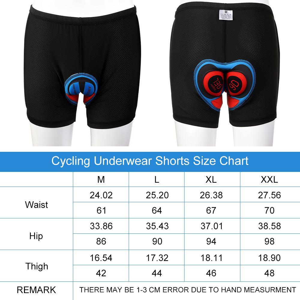 MELODG Quần Short Đạp Xe Có Đệm Gel Thoáng Khí