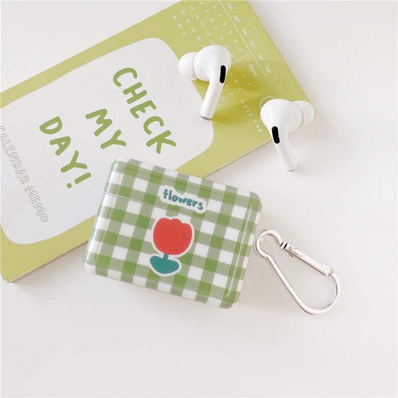 Case Airpods Cherry &amp; Flower cho AirPods 1/2/Pro - airpod case