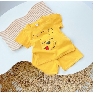 Bộ gấu pooh cặp vàng