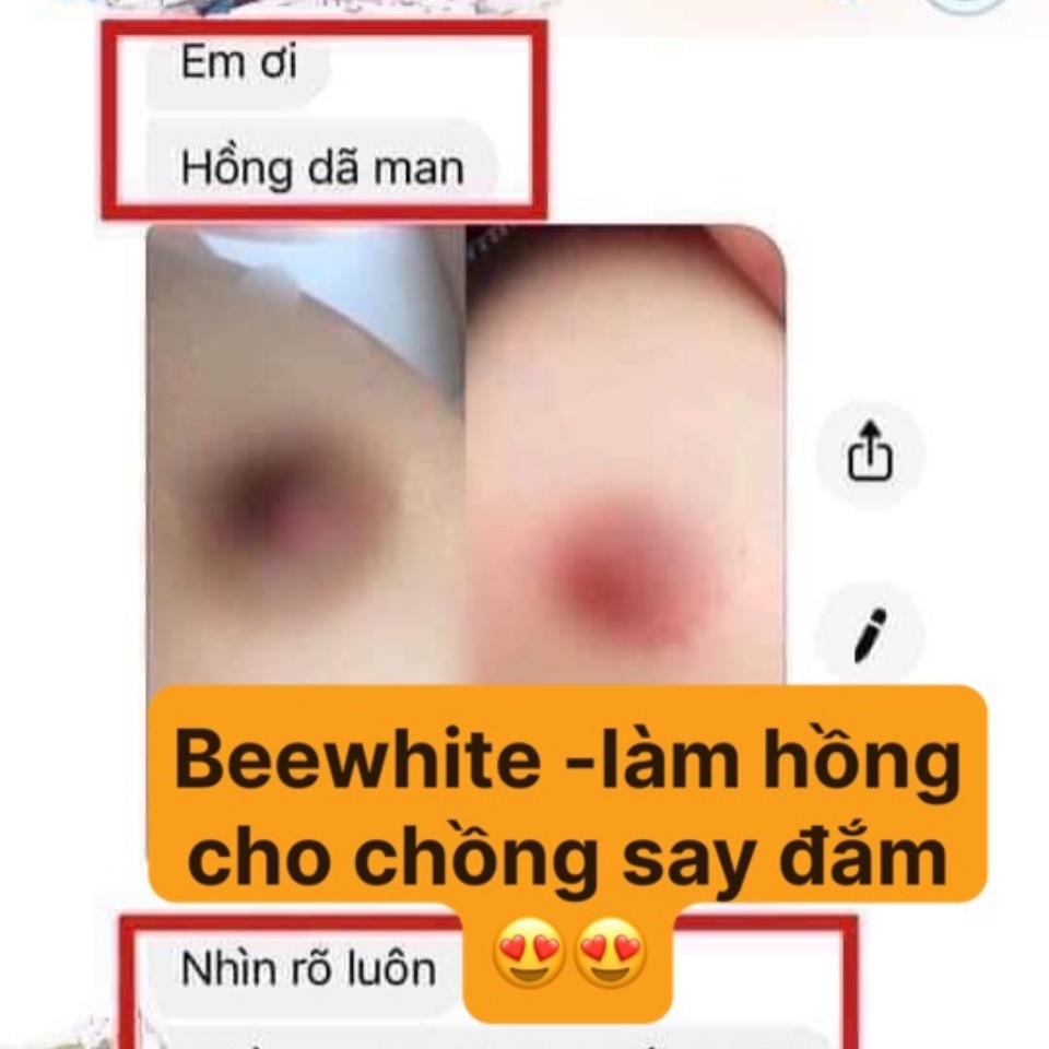 Làm Hồng Nhũ Hoa, Làm Hồng Vùng Kín, Thâm Môi BeeWhite Dr.EvaMoon