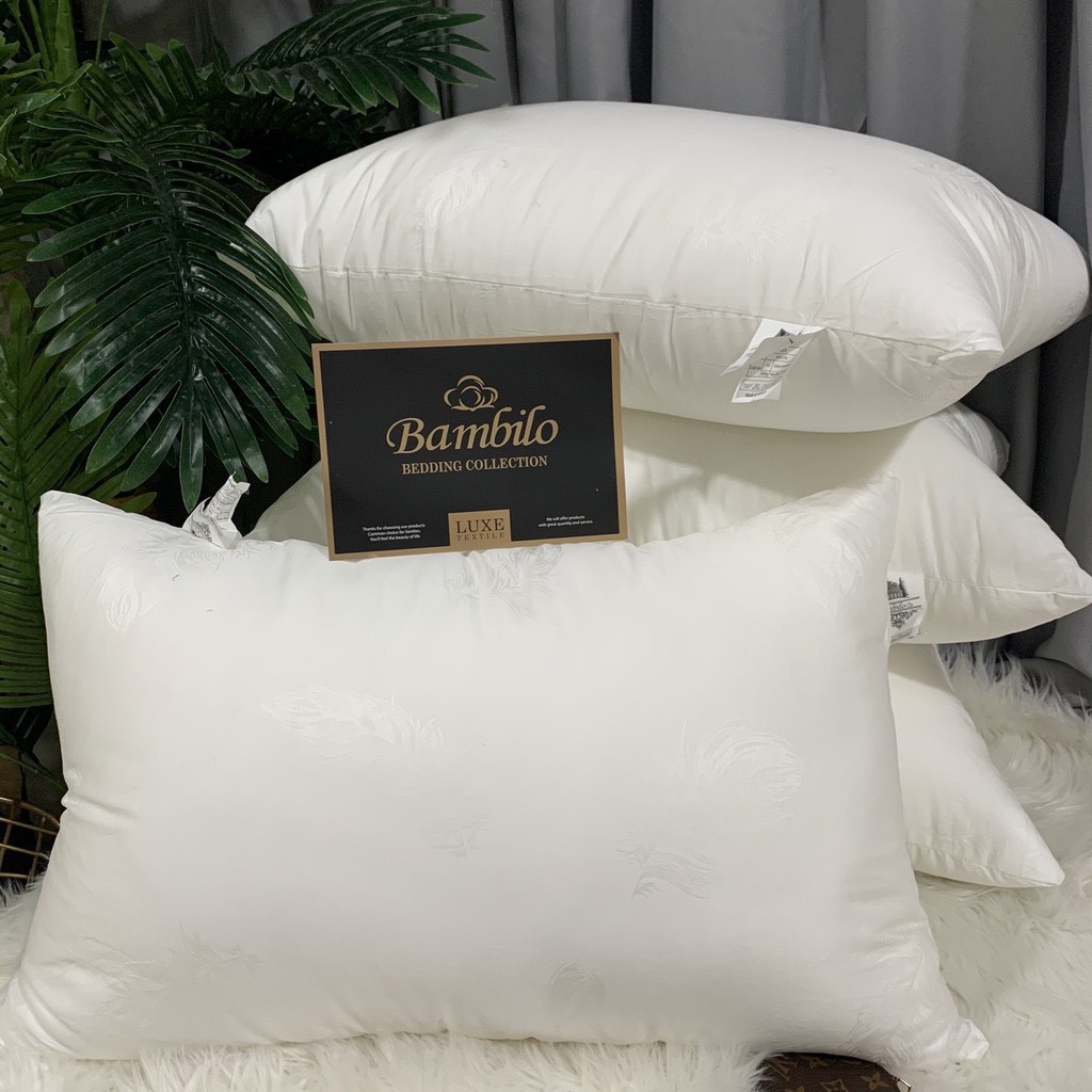 Ruột gối lông vũ, ruột gối nằm Bambiloo - Kích Thước 45x65cm
