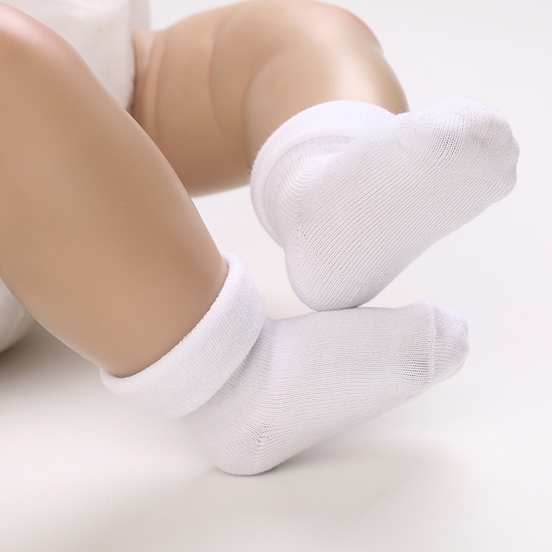 Đôi Vớ Cotton Thoáng Khí Viền Ren Thời Trang Cho Bé