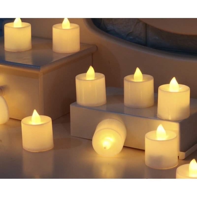 Nến tealight điện ( dùng để bàn thờ hoặc trang trí)