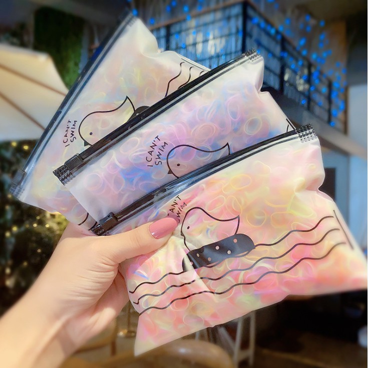 Bộ 1000 dây buộc tóc nhiều màu sắc