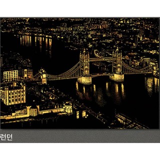 Tranh cạo Hàn Quốc - London