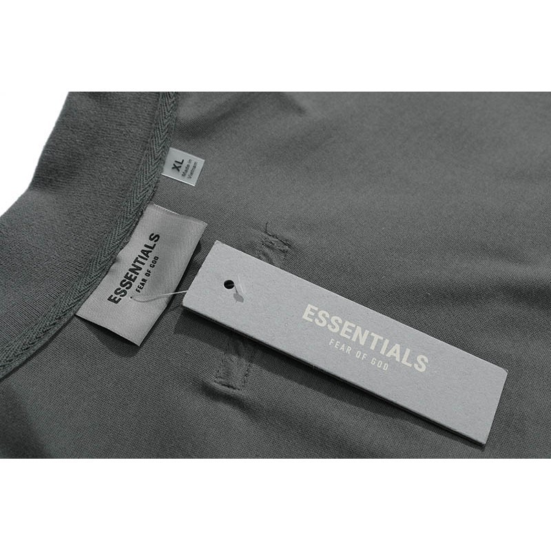Áo thun nam ngắn tay cổ bẻ năng động bộ sưu tập FEAR OF GOD FOG ESSENTIALS
