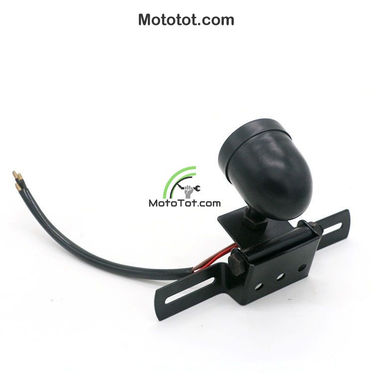 Đèn hậu - Đèn lái hột vịt cho moto xe độ cafe racer tracker bobber street