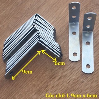 Ke góc chữ L bắn kệ gỗ tường