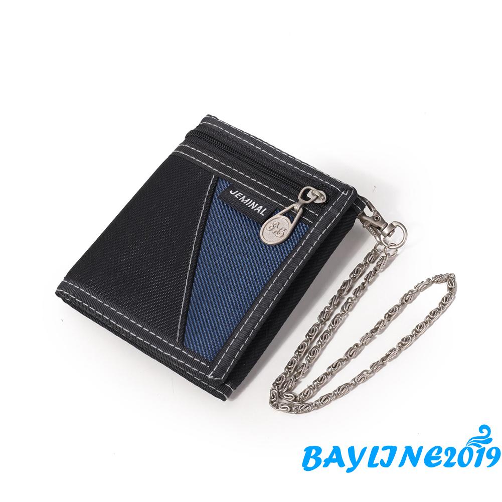 Ví Ngắn Gập Làm Quà Tặng Sinh Nhật/Thể Thao Cho Nam