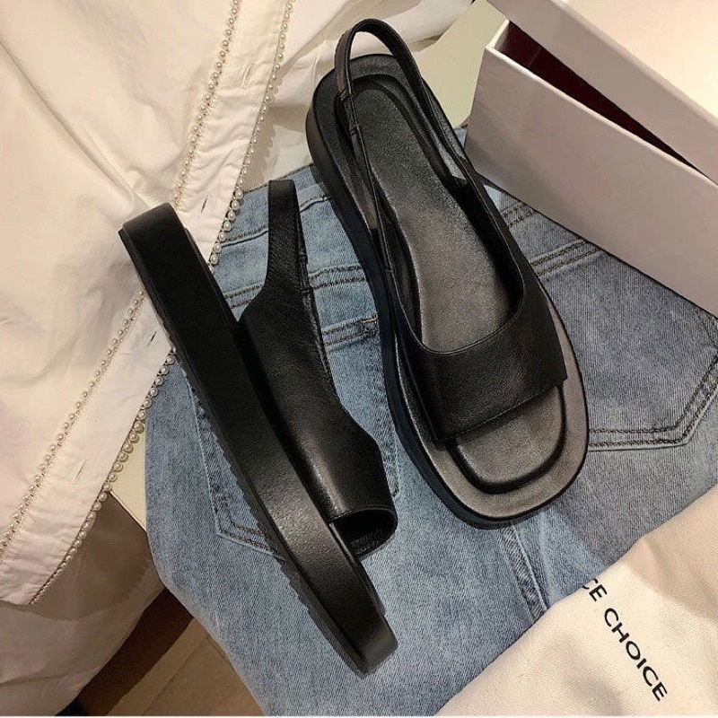 Sandal nữ đế dày thời trang