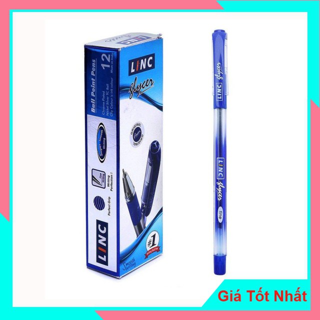 Bút Bi Nước LinC 0.7mm Executive - Nhập Khẩu Chính Hãng Ấn Độ ms 1300