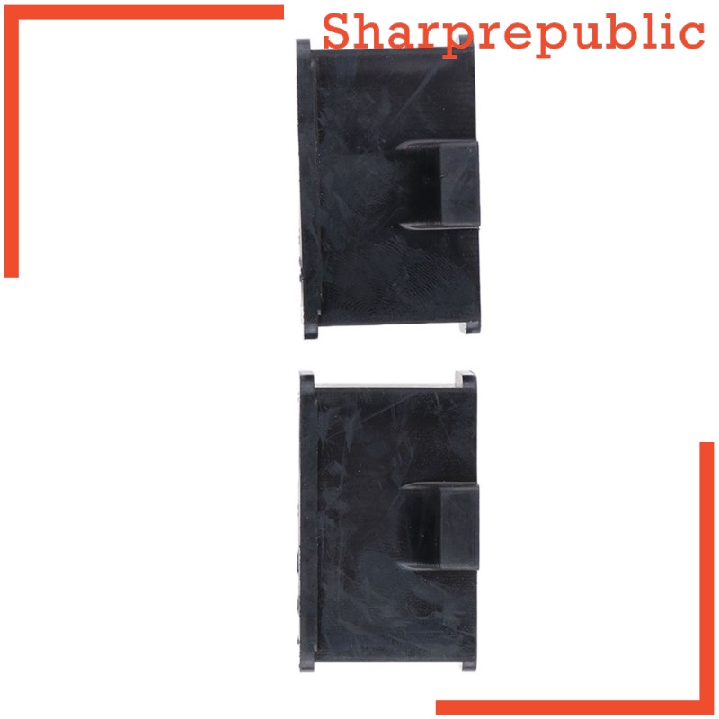 [SHARPREPUBLIC] 2PCS Muffler Mount Black Custom for Harley Drag Specialties | BigBuy360 - bigbuy360.vn