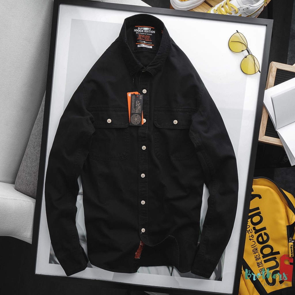 Áo sơ mi nam kaki SuperDry cực đẹp | BigBuy360 - bigbuy360.vn