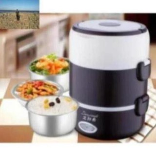 Sập sàn Combo 3 hộp cơm 3 tầng cắm điện giữ nhiệt cao cấp