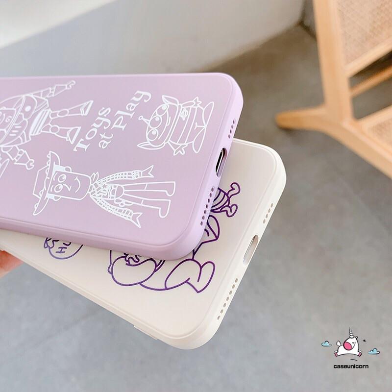 Ốp lưng silicon mềm họa tiết gấu Pooh màu trơn cho iPhone 11 7plus 8plus 6 6s Plus 7 8 11Pro Max X XR XS MAX SE | BigBuy360 - bigbuy360.vn