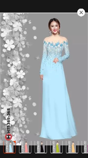 🍎👠ÁO DÀI LUA NHAT CO GIÃN 7D, 3 MẪU MAY SẴN.149K 1 ÁO MAY SẴN