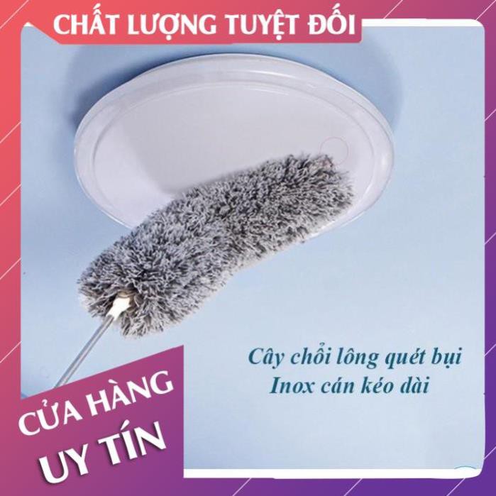 [Kéo rút được - Hàng loại 1] Chổi quét trần nhà - chổi phất trần co giãn được  - Lan Chi Mart