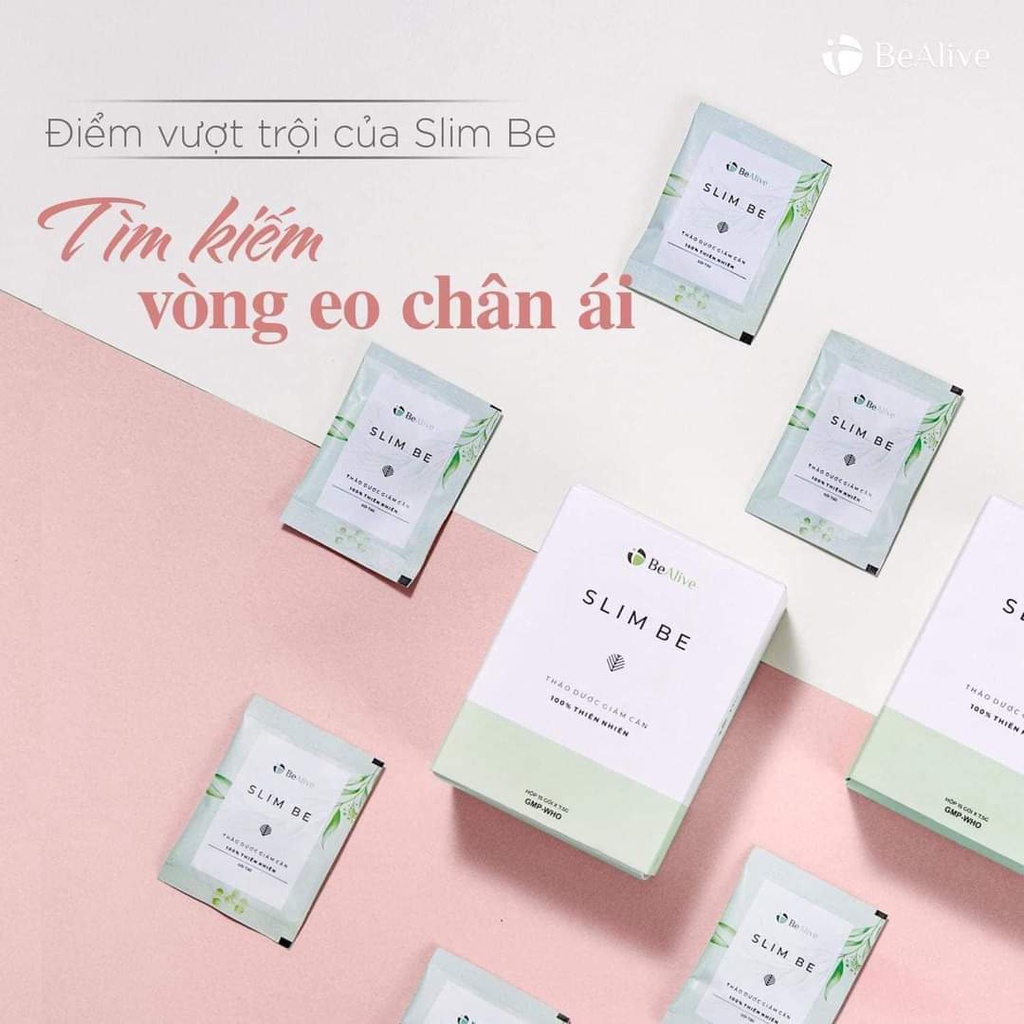 Trà detox giảm cân SLIM BE của BEALIVE