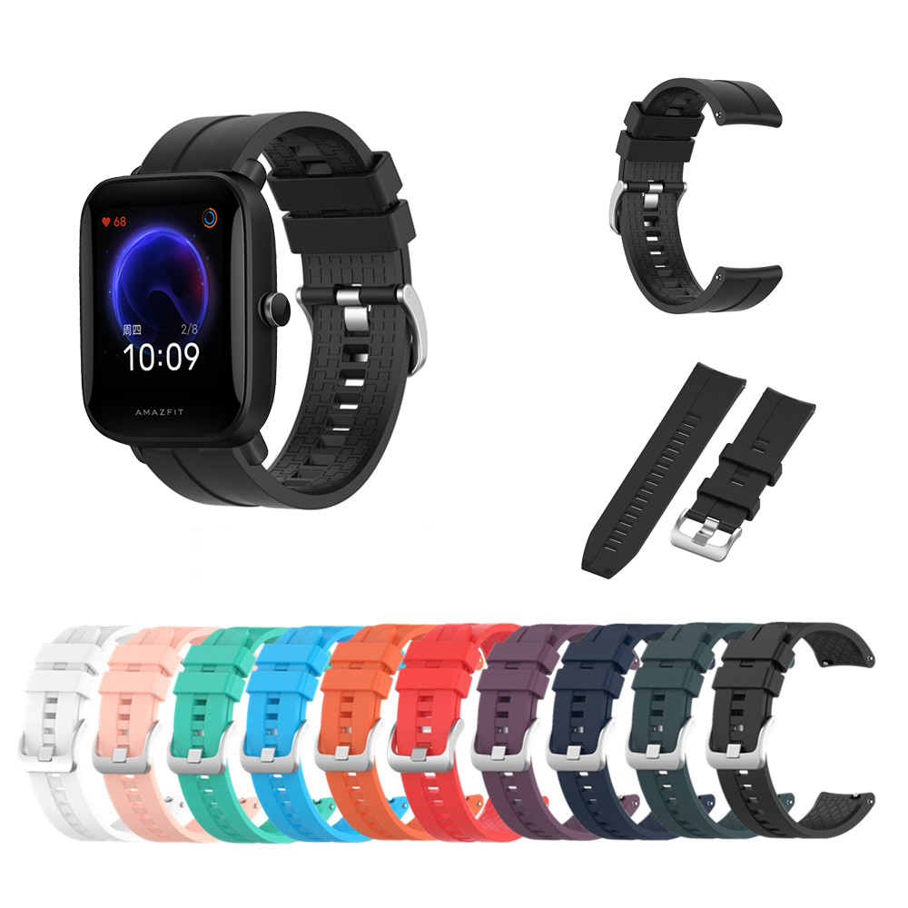 Dây Đeo Silicon Thay Thế Cho Đồng Hồ Thông Minh Amazfit Bip U Pro