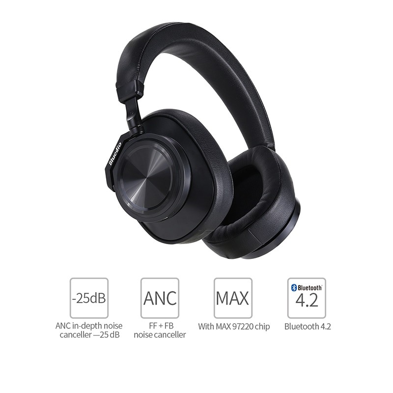 [Mã 267ELSALE hoàn 7% đơn 300K] Tai nghe Bluetooth BLUEDIO T6 (ANC)