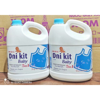 nước giặt xả Dni kit