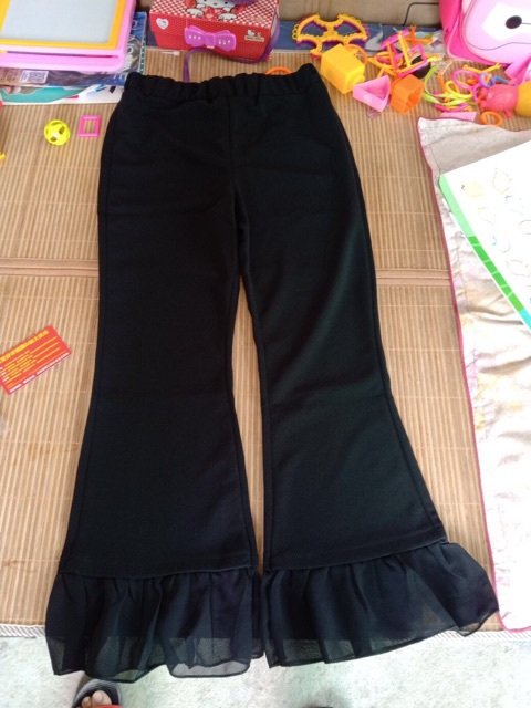 Quần vải ống loe- kèm ảnh thật ( oder 3-5h quảng châu) Mã 036 | BigBuy360 - bigbuy360.vn