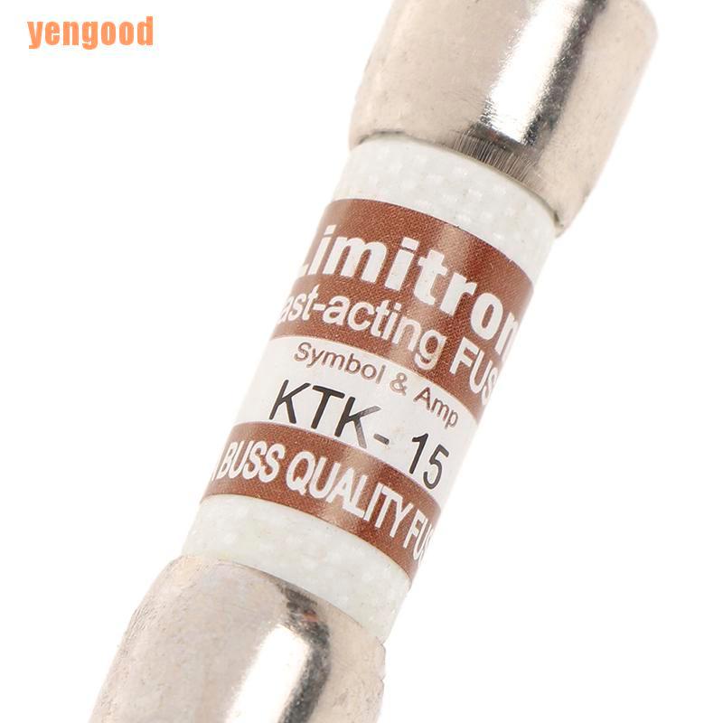 Cầu chì 5a 600v Kk-15 10x38mm đa dụng chất lượng cao