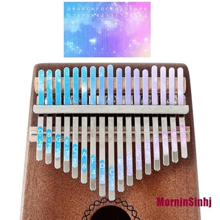 Bộ Miếng Dán Sticker Kalimba Cho Nhạc Cụ