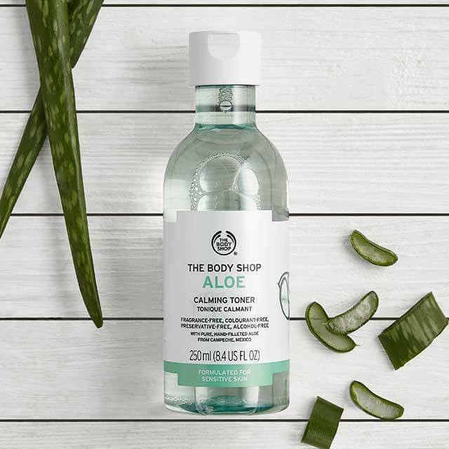 THE BODY SHOP (Hàng Mới Về) Toner Chiết Xuất Lô Hội 250ml Chăm Sóc