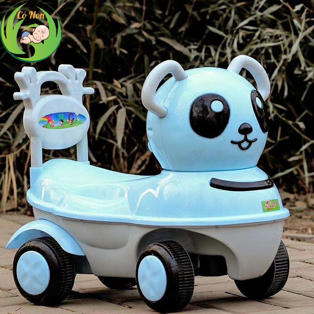 Xe chòi chân cho bé hình Gấu Trúc Panda có nhạc và đèn