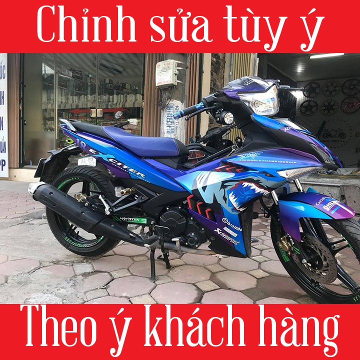 Tem Trùm Xe Exciter 150