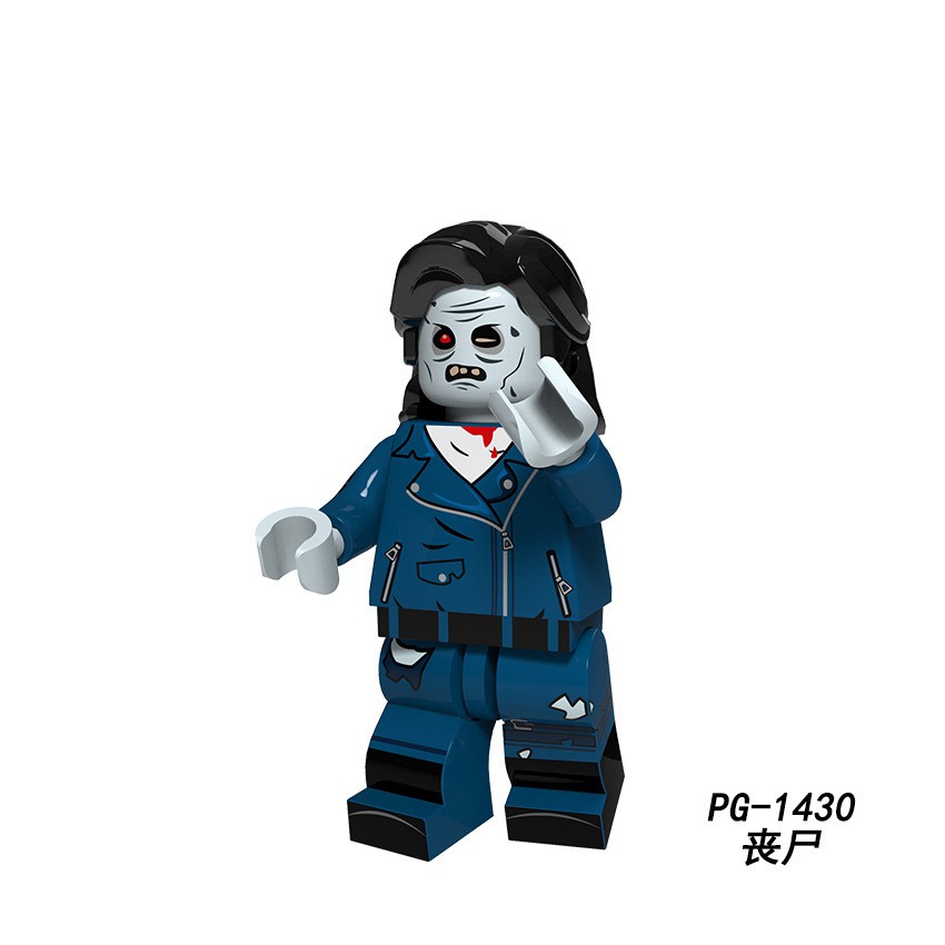 Bộ Đồ Chơi Lắp Ráp Lego Loại Nhỏ Hình Zombie / Ma Cà Rồng / Bí Ngô / Ma Phù Thủy Cho Halloween